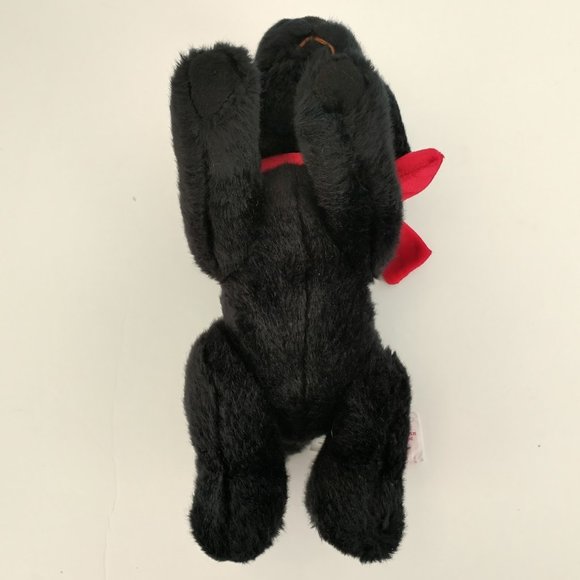 Russ Black Lab Puppy Stuffed Animal, Vintage - Picture 4 of 6